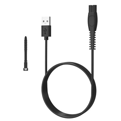 GOLDFOX 5V USB Charger Cord Compatible with Philips Norelco OneBlade 360 Shaver QP2724 QP2834 QP4530 MG7910 MG9525 MG9510 MG5910 S7887 QP1924 X5006 Electric Trimmer Shaver Replacement Charging Cable