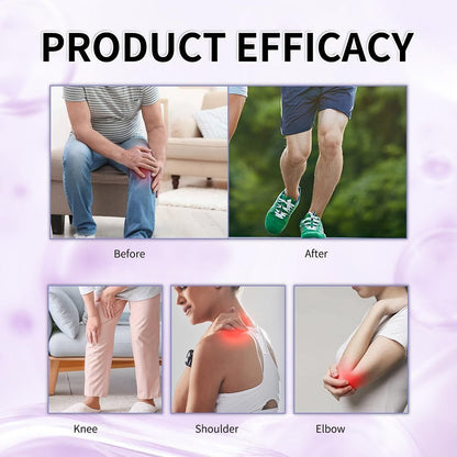 2-Pack Soothing Relief Massage Gel – Cooling Purple Joint & Muscle Gel for Knees, Lumbar, Neck, Back, Shoulders, Hands, and Feet Avelisse