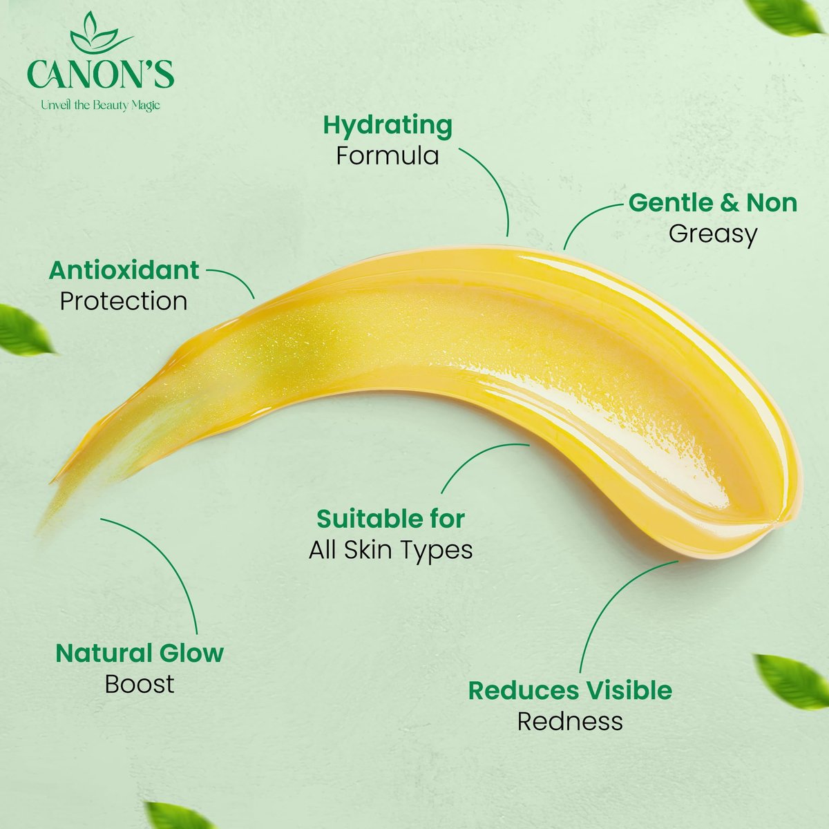 Canon’s Beauty Collection Lightweight Vitamin C Turmeric Face Cream – Daily Hydration Moisturizer, Fast Absorbing, Non-Greasy Feel – 1.76 fl oz - görsel 13