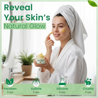Canon’s Beauty Collection Lightweight Vitamin C Turmeric Face Cream – Daily Hydration Moisturizer, Fast Absorbing, Non-Greasy Feel – 1.76 fl oz