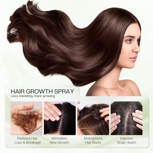 Morovan Hair Growth Spray for Scalp - Batana & Castor Oil Hair Loss Treatment, 2.7 fl oz - görsel 4