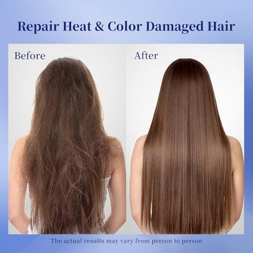 BEAUTNICE Rosemary Hair Treatment Oil Spray 80ml - Frizz Control & Split End Repair with Argan, Batana & Lavender Oil, Bluebell Fragrance Avelisse