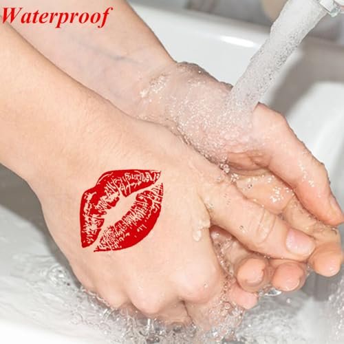 Barbed Wire Temporary Tattoo - No Ragrets Halloween Costume Tattoo Stickers for Adults Men Women - görsel 10