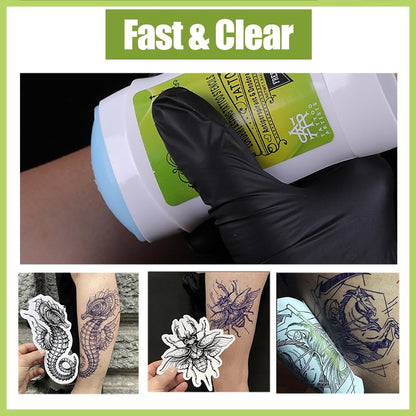Urknall Tattoo Transfer Gel - 2-Pack Professional Stencil Cream for Long-Lasting Tattooing Stencils, Safe & Clear Body Art Transfer Soap Paste Avelisse