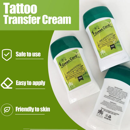 Urknall Tattoo Transfer Gel - 2-Pack Professional Stencil Cream for Long-Lasting Tattooing Stencils, Safe & Clear Body Art Transfer Soap Paste Avelisse