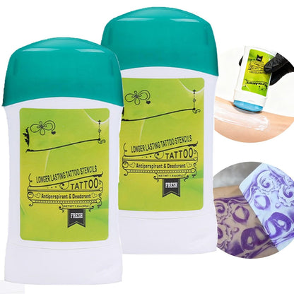 Urknall Tattoo Transfer Gel - 2-Pack Professional Stencil Cream for Long-Lasting Tattooing Stencils, Safe & Clear Body Art Transfer Soap Paste Avelisse