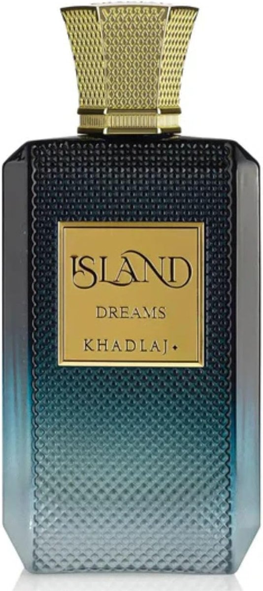Khadlaj Island Dreams – Fruity, Floral, Woody, Musky Extrait de Parfum – Long-Lasting Unisex Fragrance, 3.4 oz Avelisse