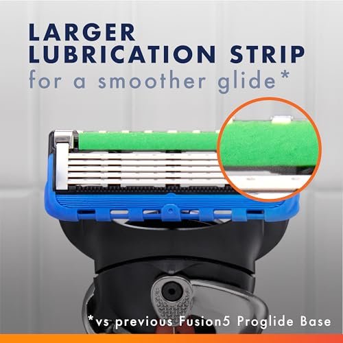 Gillette Fusion5 ProGlide Men's 5-Blade Razor Blade Refills with Precision Trimmer, 10 Count Avelisse
