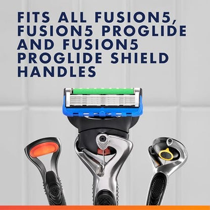 Gillette Fusion5 ProGlide Men's 5-Blade Razor Blade Refills with Precision Trimmer, 10 Count Avelisse