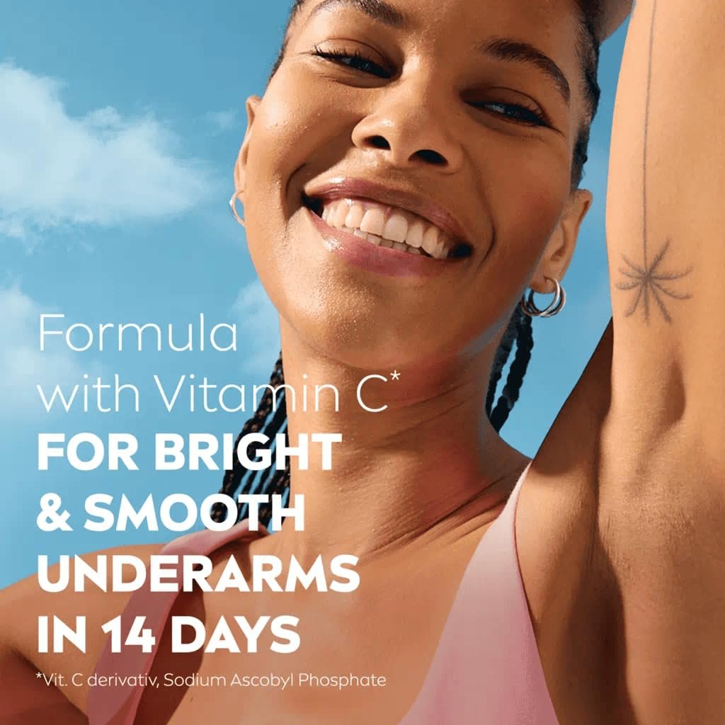 NIVEA Extra Bright 8 Super Food Vitamin C Collagen Booster Underarm Roll-On Deodorant, Alcohol-Free, 72HR Odor Protection, Smooth & Bright Skin, 50ml (Pack of 3) - görsel 13