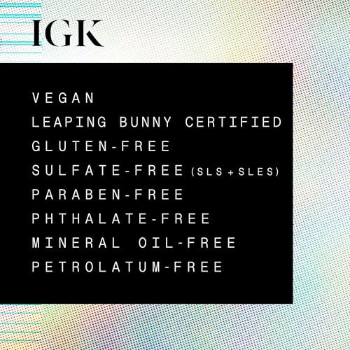 IGK Must Have Travel Kit Holiday 2025 – TSA Approved Travel Size Hair Essentials: Smoothing Spray, Shine Spray & Dry Hair Mask Avelisse