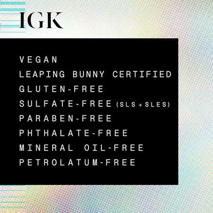IGK Must Have Travel Kit Holiday 2025 – TSA Approved Travel Size Hair Essentials: Smoothing Spray, Shine Spray & Dry Hair Mask Avelisse