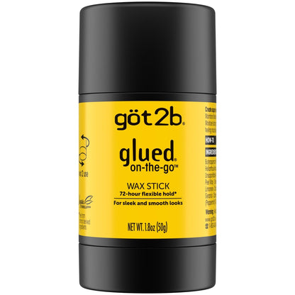 Got2B Glued On-the-Go Wax Stick – Sleek Styles Without Crunch, 1.8 oz