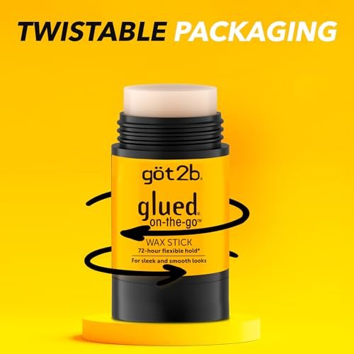 Got2B Glued On-the-Go Wax Stick – Sleek Styles Without Crunch, 1.8 oz - görsel 8