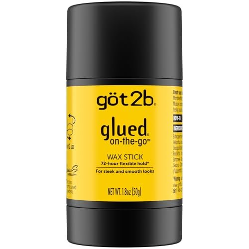 Got2B Glued On-the-Go Wax Stick – Sleek Styles Without Crunch, 1.8 oz - görsel 2