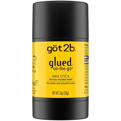 Got2B Glued On-the-Go Wax Stick – Sleek Styles Without Crunch, 1.8 oz