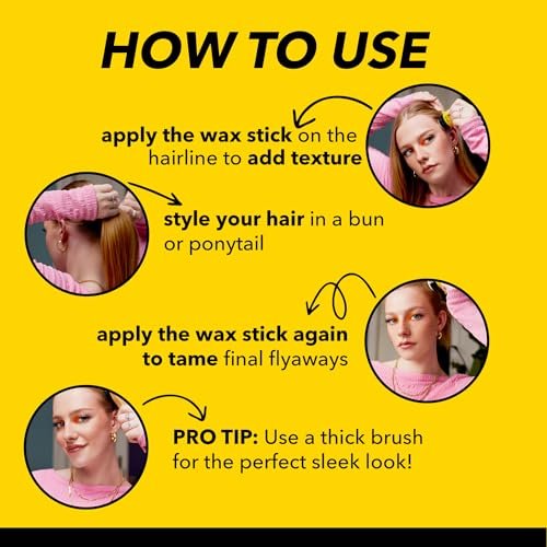 Got2B Glued On-the-Go Wax Stick – Sleek Styles Without Crunch, 1.8 oz - görsel 16
