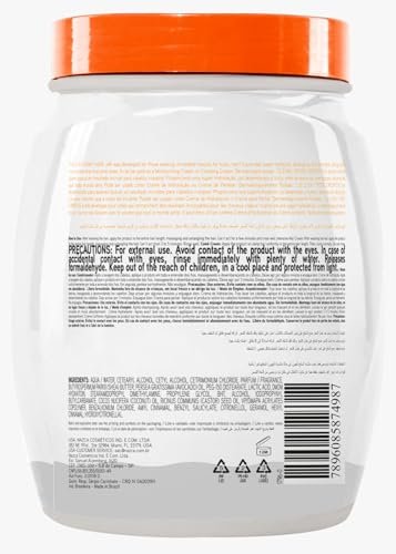 NAZCA Super Curls Hair Jar 2-in-1 Hair Cream for Coily Hair 4A 4B 4C - Cream to Comb, Intensive Hydration, Volume & Definition - Coconut Oil, Castor Oil, Shea Butter - Vegan, 1kg / 35.2oz