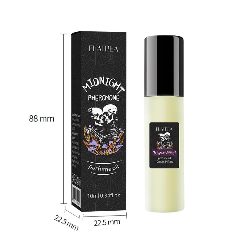 CLQFDT Magnetic Attract Pheromone Perfume for Men Roll-On 10ml - Intense Scent Enhancer for Confidence, Dating & Social Mastery, Long-Lasting Musk Cologne Oil Avelisse