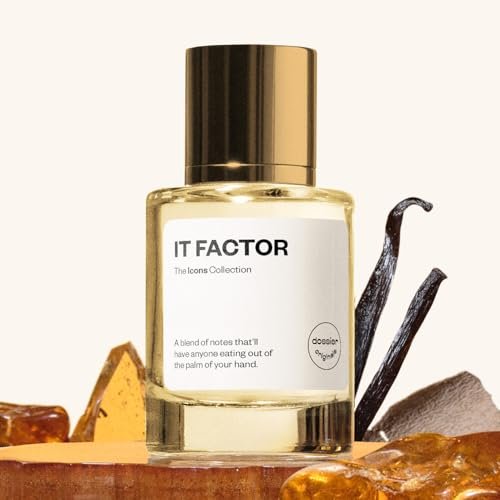 Dossier Originals - IT FACTOR - Eau de Parfum - 50 ML - Unisex Long-Lasting Perfume Crafted in France - Vegan & Pure Infused Avelisse