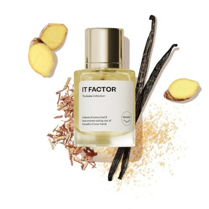 Dossier Originals - IT FACTOR - Eau de Parfum - 50 ML - Unisex Long-Lasting Perfume Crafted in France - Vegan & Pure Infused Avelisse