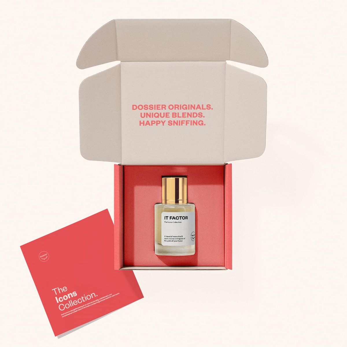 Dossier Originals - IT FACTOR - Eau de Parfum - 50 ML - Unisex Long-Lasting Perfume Crafted in France - Vegan & Pure Infused Avelisse