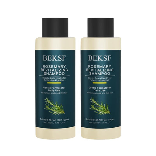 BEKSF Rosemary Shampoo - Sulfate & Paraben-Free for Oily Scalp & Sensitive Skin | 2-Pack Avelisse