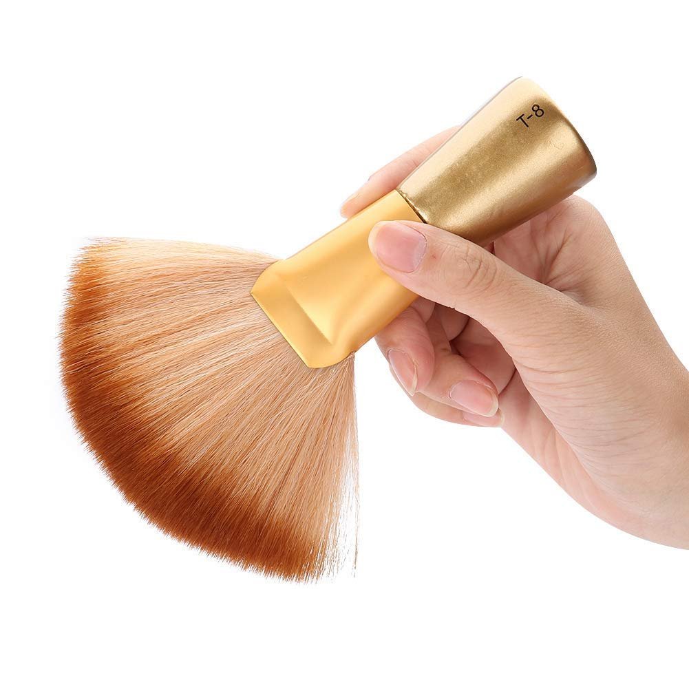 Mrxxjz Professional Powder Brush - Large Body Dual-Use Setting Brush with Soft Nylon Bristles for Spray Tan & Makeup Finishing, Salon-Grade Face/Body Brush - görsel 7