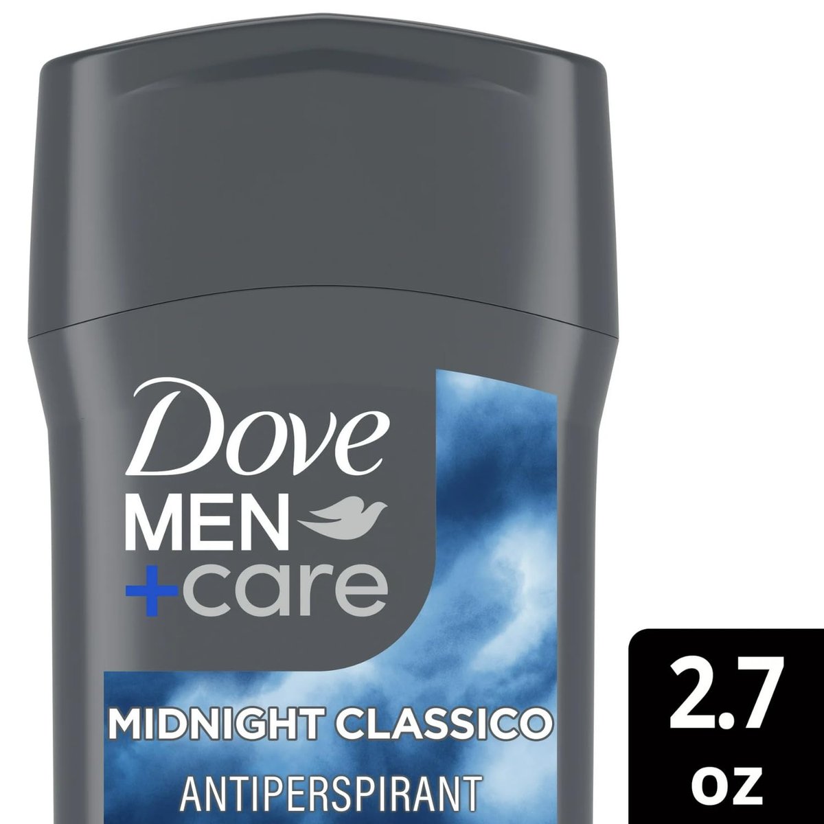 Dove Men+Care Antiperspirant Deodorant Midnight Classico, 2.7 oz (Pack of 4) – 72-Hour Sweat & Odor Protection Avelisse