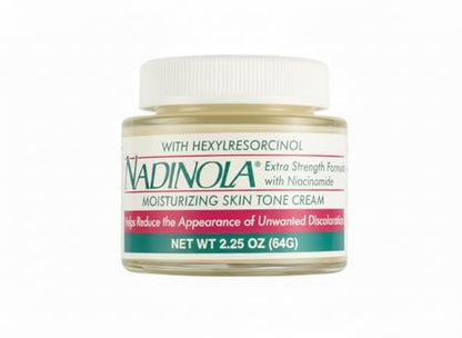 Nadinola Moisturizing Skin Tone Cream with Niacinamide and Hexylresorcinol – 2.25 oz