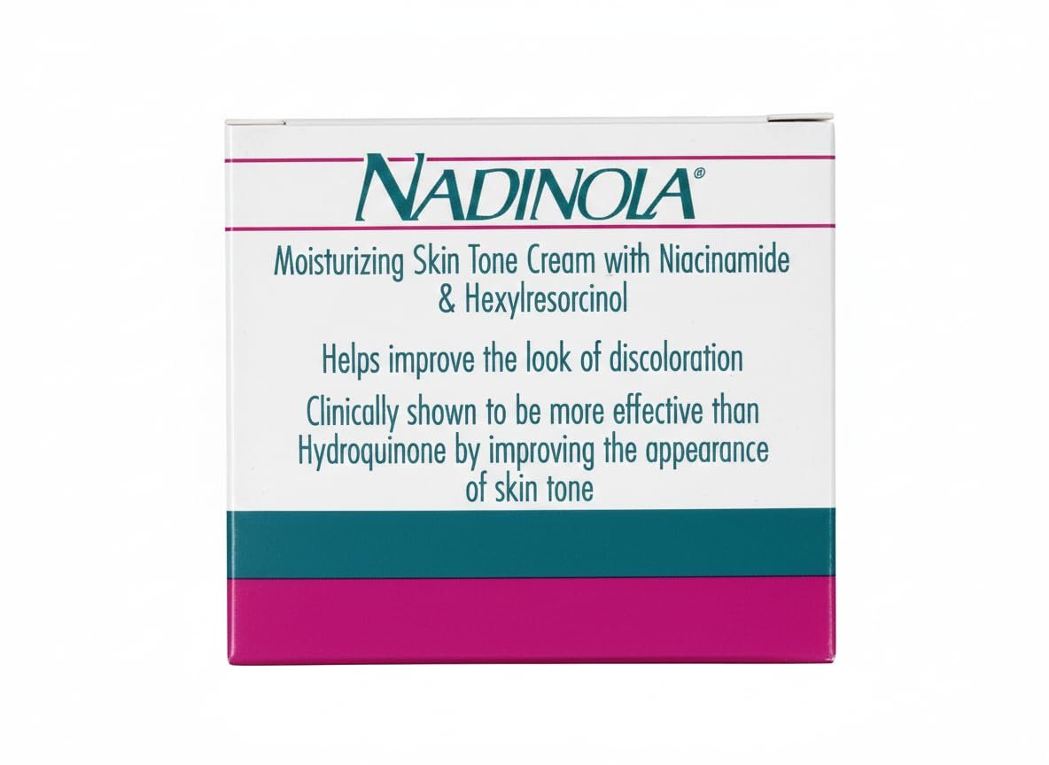 Nadinola Moisturizing Skin Tone Cream with Niacinamide and Hexylresorcinol – 2.25 oz - görsel 7