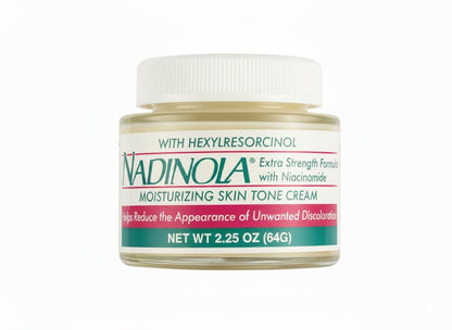 Nadinola Moisturizing Skin Tone Cream with Niacinamide and Hexylresorcinol – 2.25 oz