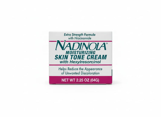 Nadinola Moisturizing Skin Tone Cream with Niacinamide and Hexylresorcinol – 2.25 oz