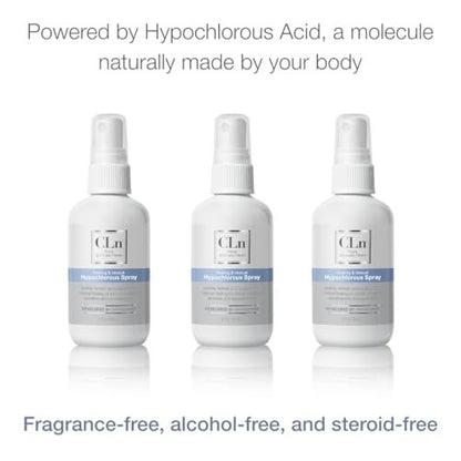 CLn Hypochlorous Spray - Daily Cleansing Spray for Minor Skin Cuts and Lacerations, 3 fl. oz.