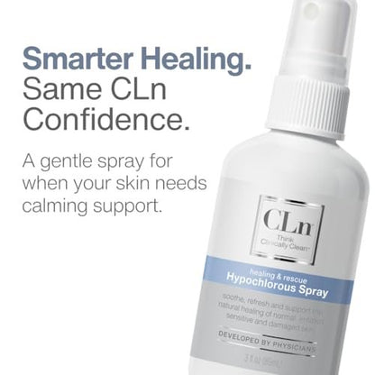 CLn Hypochlorous Spray - Daily Cleansing Spray for Minor Skin Cuts and Lacerations, 3 fl. oz.