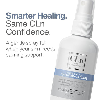 CLn Hypochlorous Spray - Daily Cleansing Spray for Minor Skin Cuts and Lacerations, 3 fl. oz.