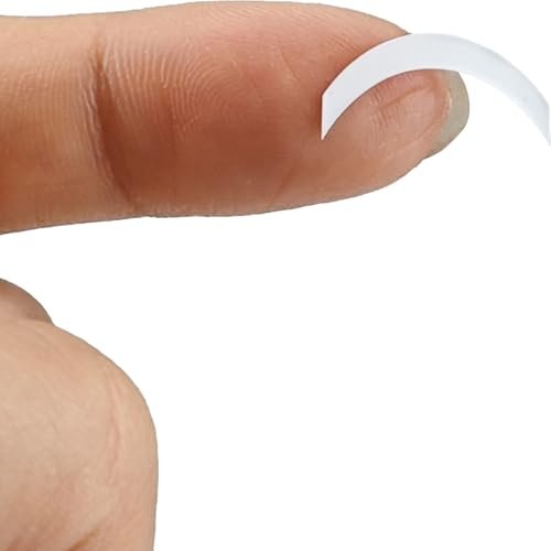 Moon Shape French Manicure Stickers - 24 Sheets Self-Adhesive Nail Art Stencils & Smile Line Guides for Women and Girls (Over 1000 Pieces) - görsel 12