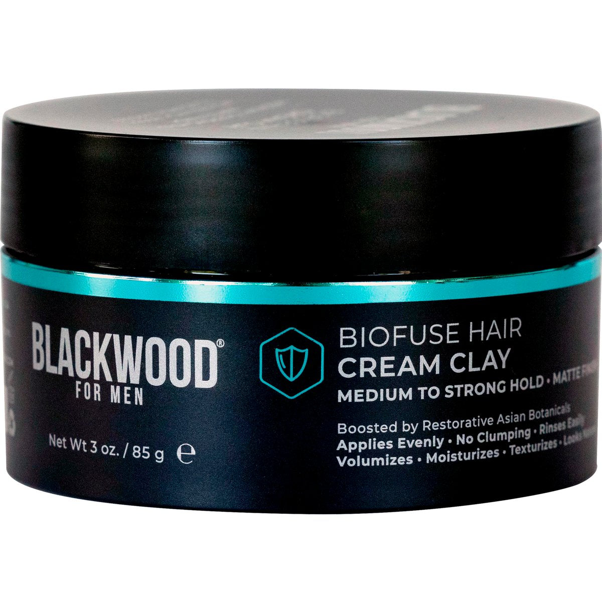 Blackwood For Men BioFuse Hair Cream Clay - Matte Finish, Medium to Strong Hold, Natural Styling Aid, 3 oz - görsel 1