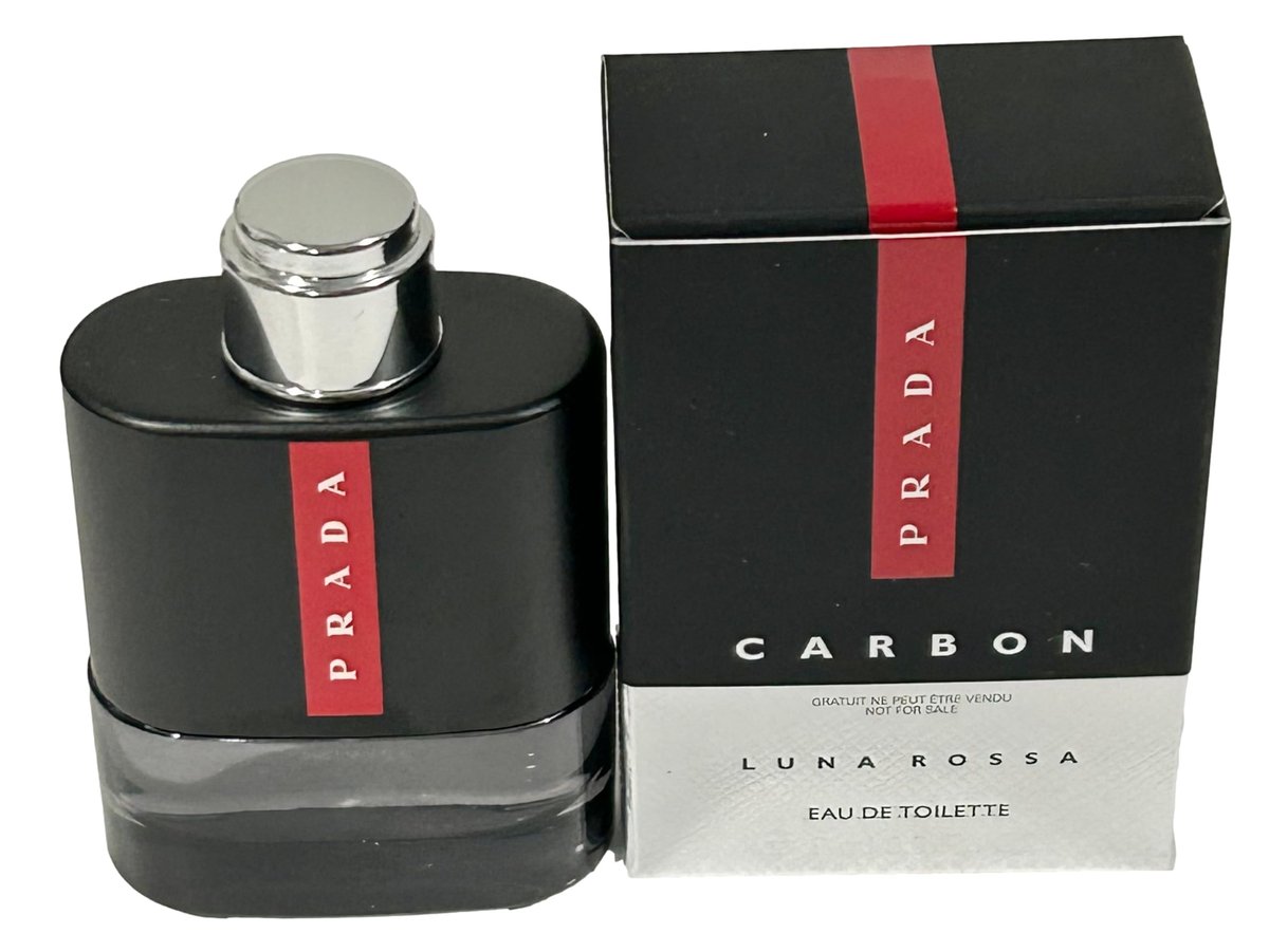 Prada Luna Rossa Carbon Pour Homme Mini EDT 0.3 Fl Oz Avelisse