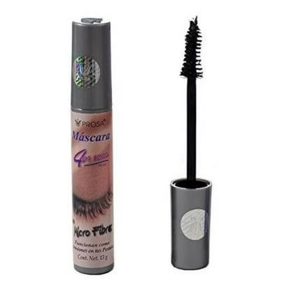 Prsa Mascara Set of 3: Microfibras, Profesional & MaxiVolumen – Waterproof, Lengthening & Volumizing Mascara Bundle Avelisse