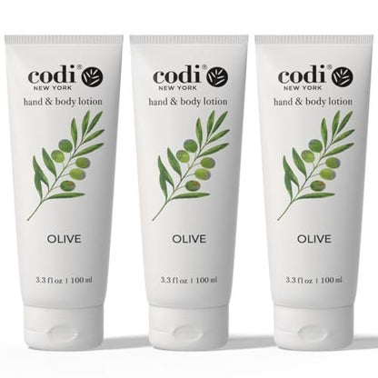 CodiNCodi Olive Lotion Nourishing and Rejuvenating Hand & Body Lotion, 3.3 oz - 3 Pack (9.9 oz Total) Avelisse