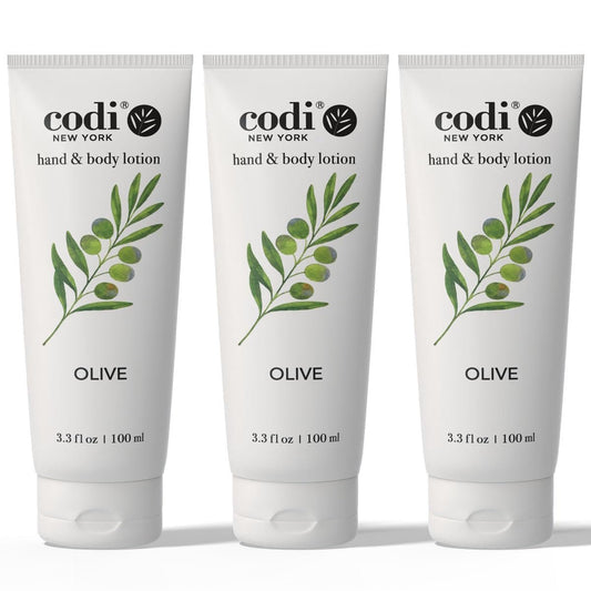 CodiNCodi Olive Lotion Nourishing and Rejuvenating Hand & Body Lotion, 3.3 oz - 3 Pack (9.9 oz Total) Avelisse