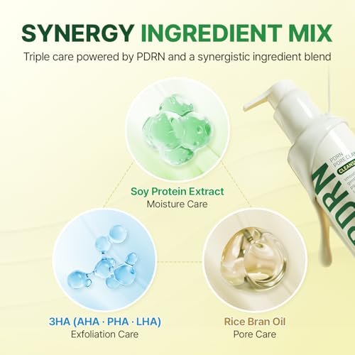 MAKE P:REM PDRN Pore Clay Cleansing Milk – Hydrating Gentle Face Wash for Sensitive Skin, Korean Milky Cleanser, 6.76 fl.oz. (200ml) - görsel 12