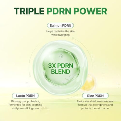 MAKE P:REM PDRN Pore Clay Cleansing Milk – Hydrating Gentle Face Wash for Sensitive Skin, Korean Milky Cleanser, 6.76 fl.oz. (200ml)