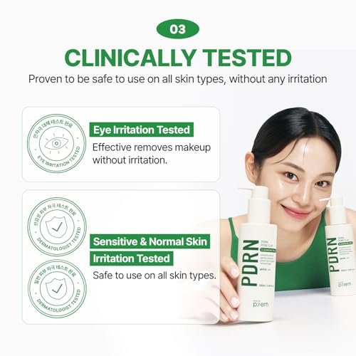 MAKE P:REM PDRN Pore Clay Cleansing Milk – Hydrating Gentle Face Wash for Sensitive Skin, Korean Milky Cleanser, 6.76 fl.oz. (200ml) - görsel 18