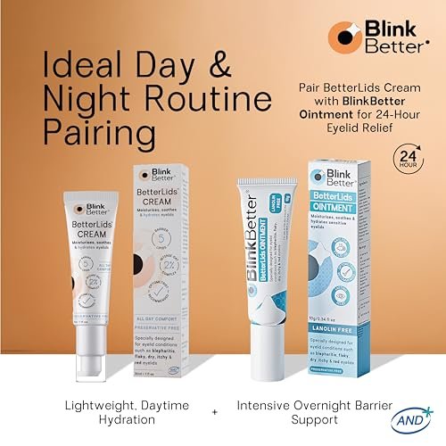BlinkBetter BetterLids Restore Eyelid Cream – Hydrating Barrier Support for Dry, Itchy, Red & Sensitive Eyelids – Lightweight Daily Formula with 3% Oat & Ceramides, 1 fl oz - görsel 12