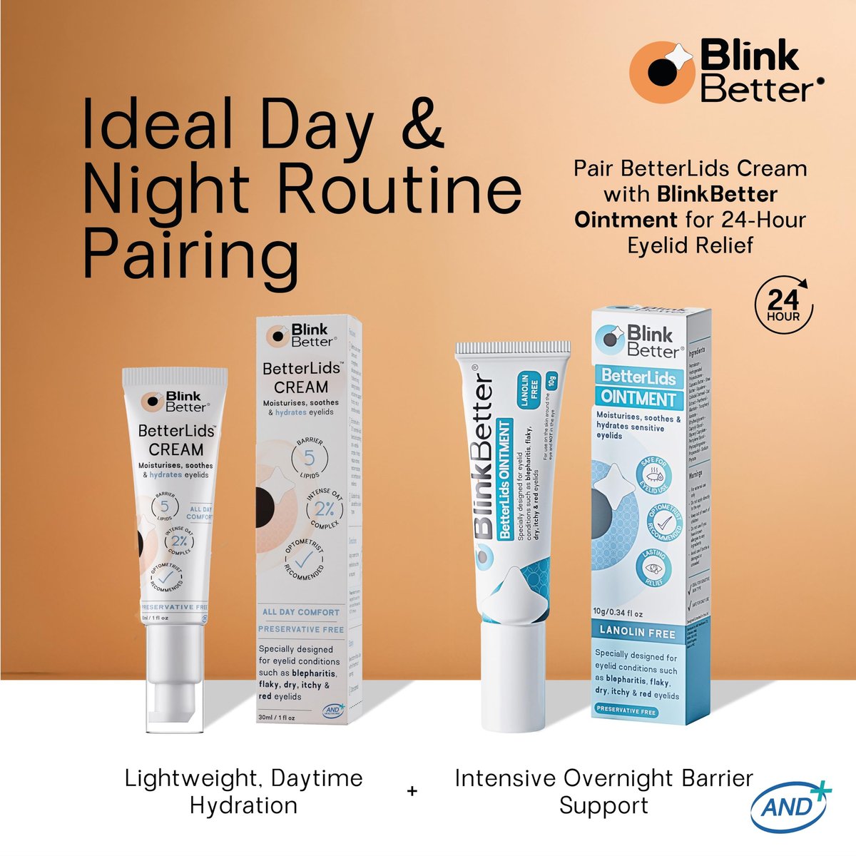 BlinkBetter BetterLids Restore Eyelid Cream – Hydrating Barrier Support for Dry, Itchy, Red & Sensitive Eyelids – Lightweight Daily Formula with 3% Oat & Ceramides, 1 fl oz - görsel 11