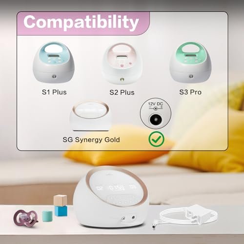 Getop 10ft Charger Compatible with Spectra S1, S2, Plus, S3 Pro, Synergy Gold, SPS100, SPS200 - White Avelisse