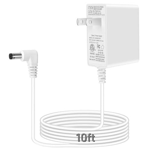 Getop 10ft Charger Compatible with Spectra S1, S2, Plus, S3 Pro, Synergy Gold, SPS100, SPS200 - White Avelisse