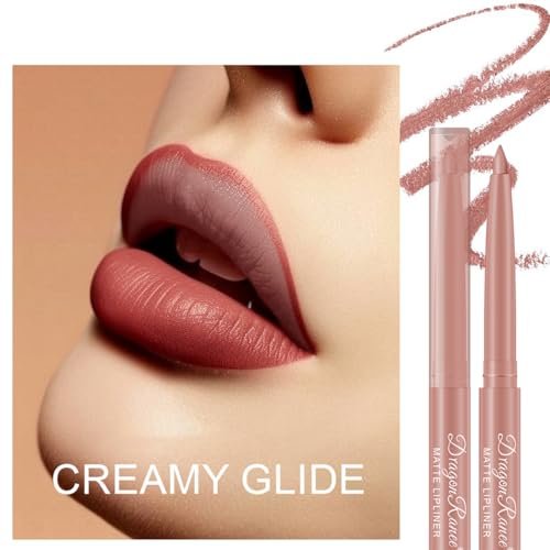 Baorder 12-Piece Creamy Matte Lip Liner Pencil Set – Waterproof, Long-Lasting, Soft Pink Lip Colors – Perfect Pout Gel Makeup Kit for Women Avelisse